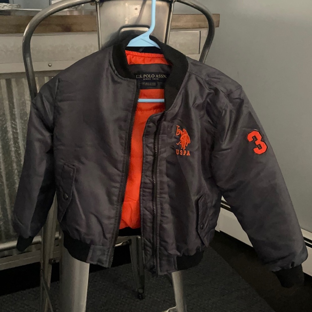 US Polo association kids bomber jacket